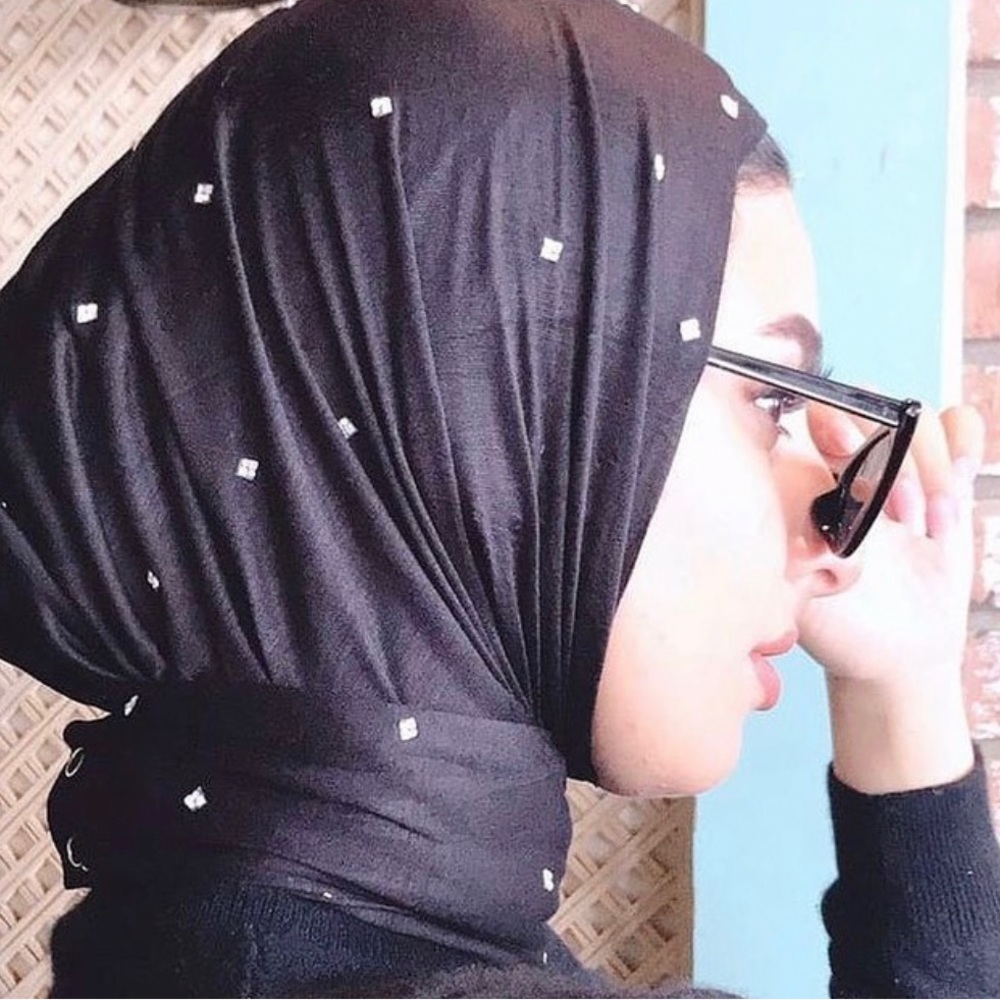 ClipOn with Crystals Hijab